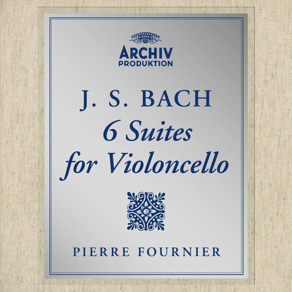 Pierre Fournier, J.S. Bach: 6 suites for Violoncello, BWV 1007