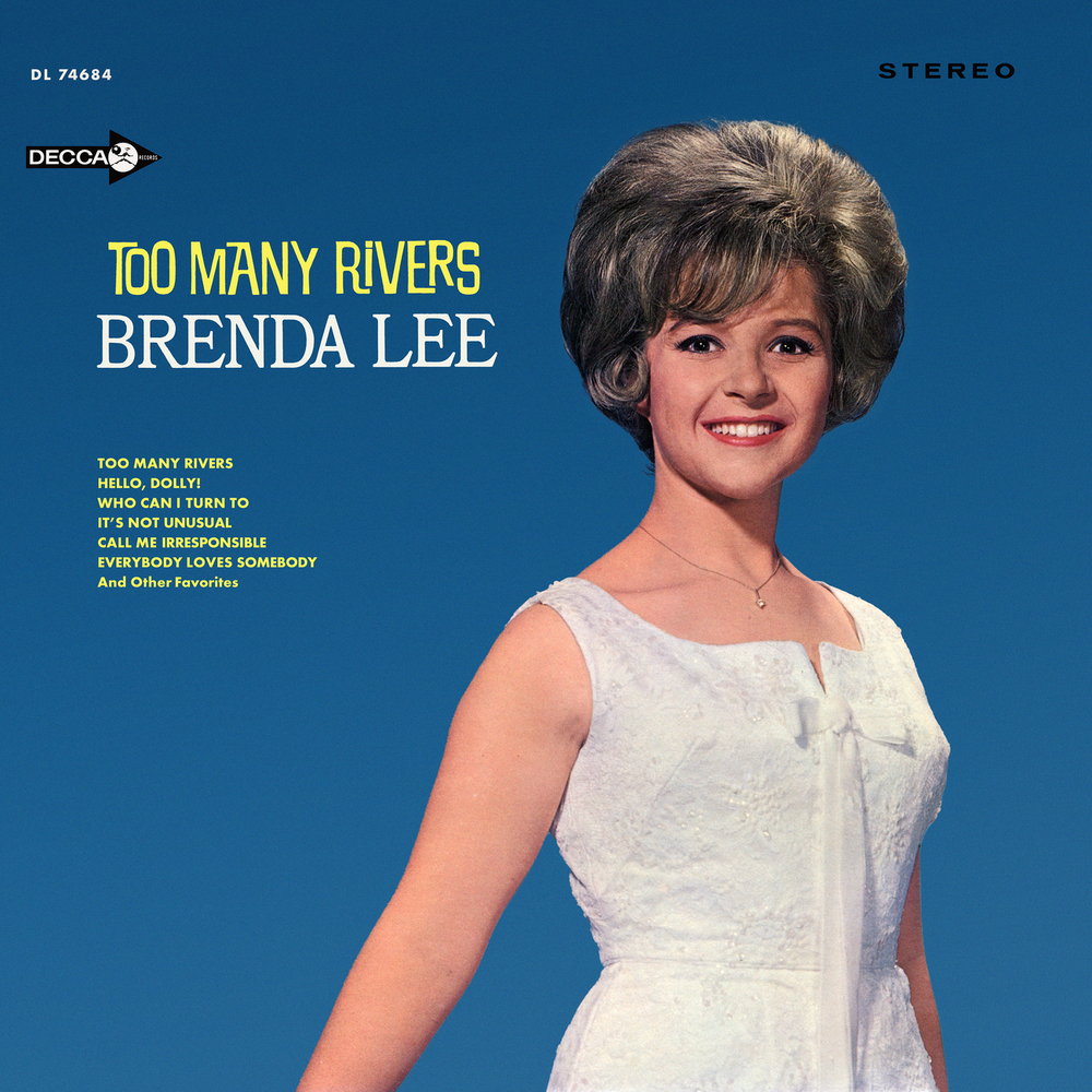 ★US完オリMONO★Brenda Lee Too Many s1LP Brenda Lee, Too Many Rivers in High-Resolution Audio