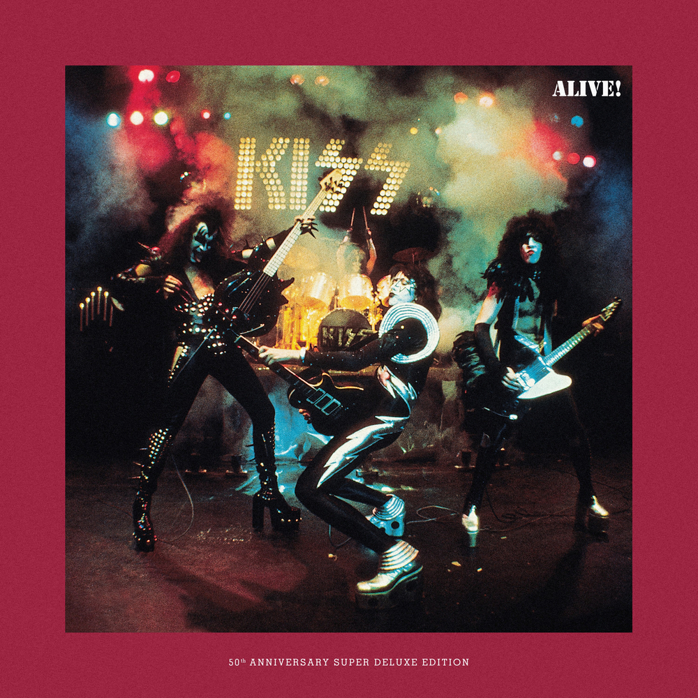 レコード LP ALIVE! 50周年記念 ピクチャーディスク KISS キッス Kiss, Alive! (50th Anniversary Super Deluxe) in High-Resolution