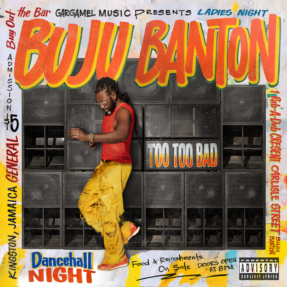 Buju Banton, Too Too Bad in High-Resolution Audio - ProStudioMasters