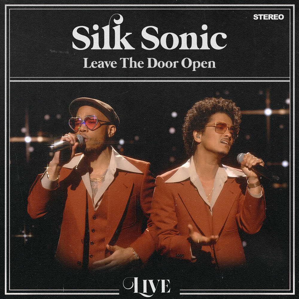 Bruno Mars; Anderson .Paak; Silk Sonic, Leave The Door Open (Live