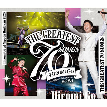 ミュージック THE GREATEST 70 SONGS HIROMI GO Hiromi Go, Hiromi Go at Nippon Budokan 2025 THE GREATEST 70 SONGS